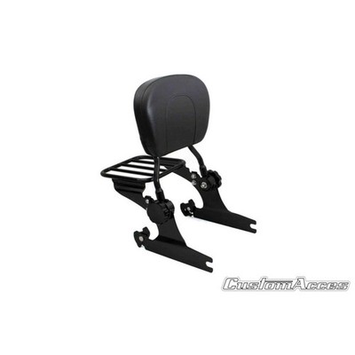 CUSTOM ACCES BACKREST LUXUS SOFTAIL FOR HARLEY D. SOFTAIL CROSS BONES FLSTSB 08-