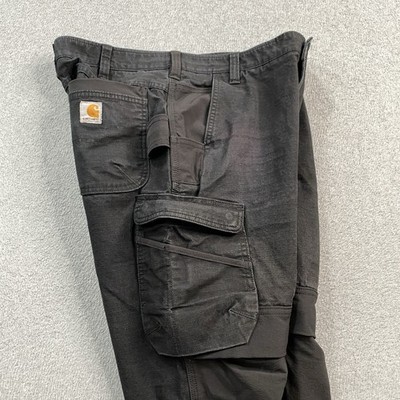 パンツ CARHARTT USA Work Cargo 36x32 Cordura Carhartt Men's Force Relaxed Fit Ripstop Cargo Work Pant at