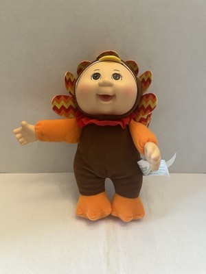 Cabbage Patch Kids Seasonal Helpers Tilly Turkey 10 Inch Thanksgiving Baby Doll