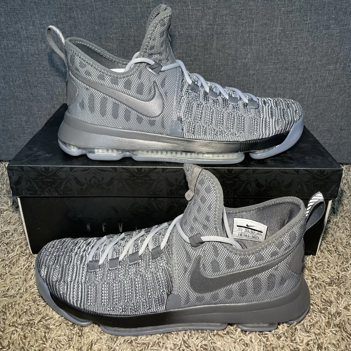 Nike KD 9 Battle Grey | eBay
