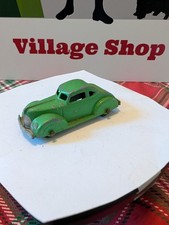 Vintage - Tootsietoy Vintage Green 1939 Chevrolet Coupe. Made in the USA