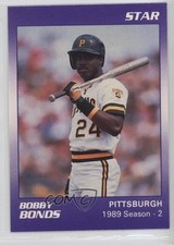 1990 Star Barry Bonds Barry Bonds Bobby Bonds (Name Spelled Bobby) #6 0a3