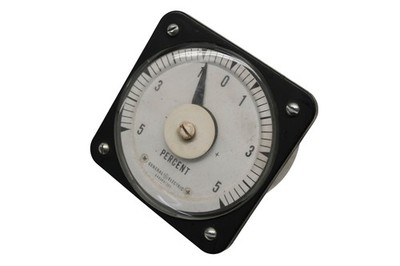 GE 50-103111EDMT2NFR, 6485K81205 5-0-5 Percent Meter