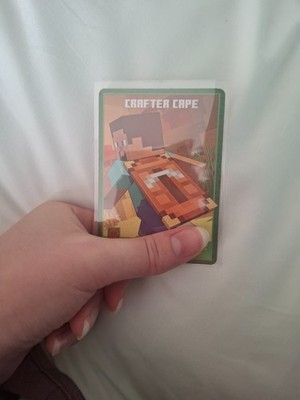Minecraft crafter cape Twitchcon europe exclusive rare. Java+ Bedrock