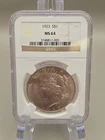 1923 Peace Silver Dollar $1 - NGC MS64