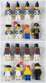 Lego Eldorado Fortress 6276 Pirates Imperial Soldiers 100% Complete Set 10320