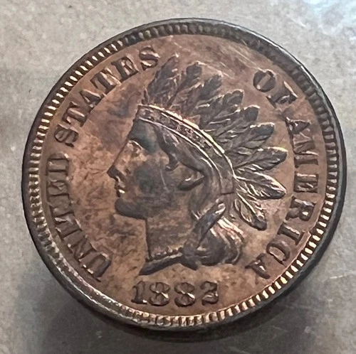 1882 Indian Head Cent Uncirculated Condition