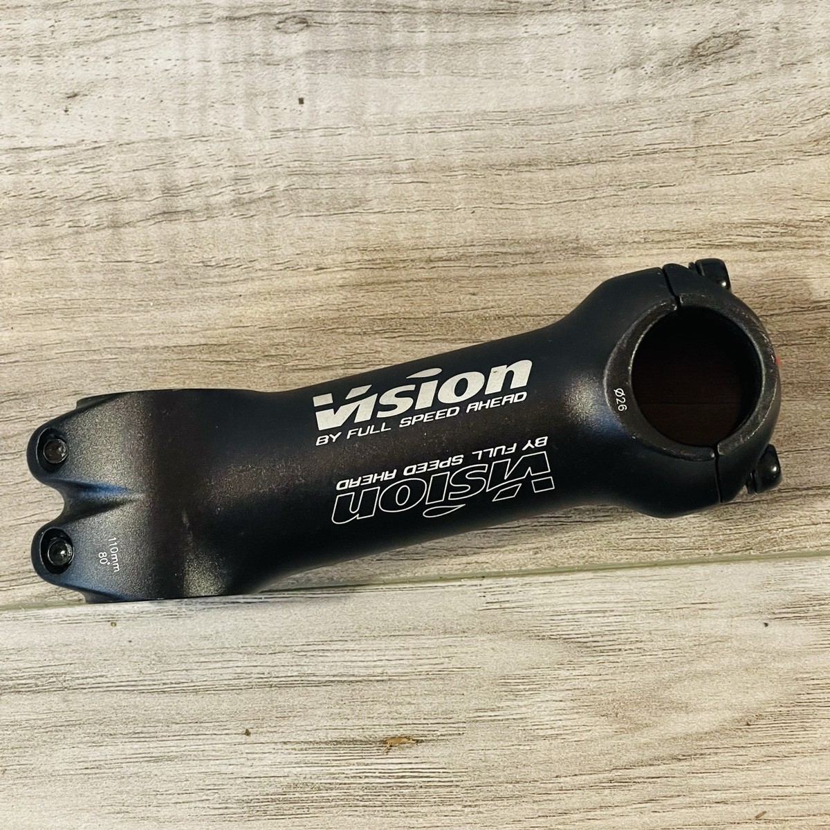 NOS FSA Vision 110mm x 10 Degree Stem 1 1/8 Threadless 26.0 Matte