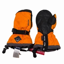 Hestra Gauntlet CZone Junior Mittens Winter Snow Gloves Orange Youth Kids 5