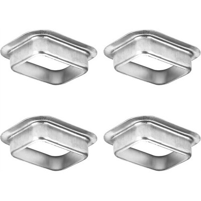 Dachrinnen-Fallrohr-Set, Regenrinnenablauf, Fallrohrschutz, Aluminium-Fallr5466