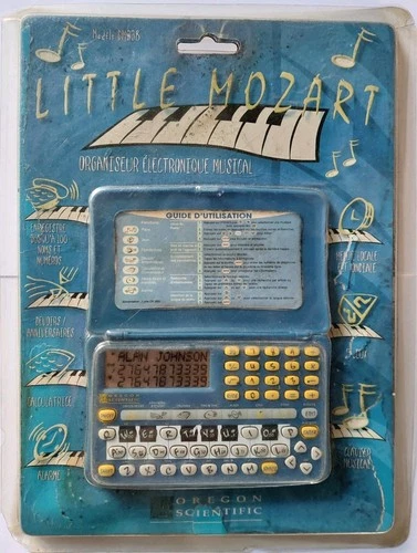 Organiseur Électronique Musical Little Mozart NEUF 1999 Oregon Scientific
