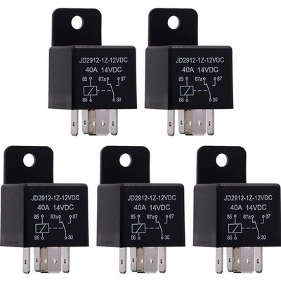 Relais 12V 40A, 5 Pin, Auto, Motor, Steuerung, Schalter, Car Relay, JD2912-1Z