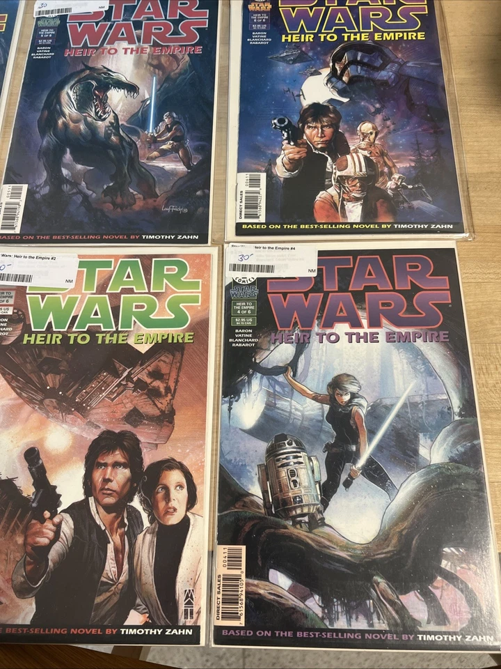 Star Wars Heir To The Empire 1-6 Dark Horse Complete Set 1st App Thrawn VF/NM - Image 3 of 4