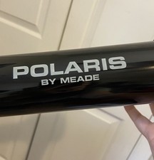 Meade Polaris 60EQ D Telescope 60mm Refractor w/ Equatorial Mount Untested