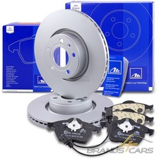 ATE BREMSSCHEIBEN Ø314 +BREMSBELÄGE +WARNKONTAKT VORNE FÜR AUDI A6 C6 4F