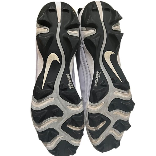 Nike Force Trout Fastflex Grey White Baseball Cleats Men's Size 12 sports - Picture 5 of 10