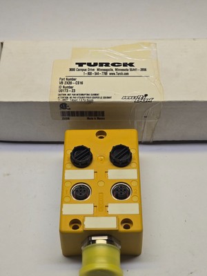 Turck MultiBox Junction Block, 4 Ports, VB 2X20-CS16