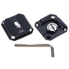 Set of 2pcs Professional 38mm Square Quick Release Plate Arca Compatible