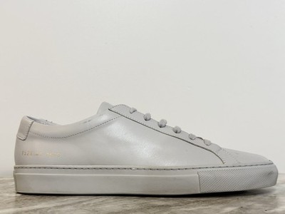 COMMON PROJECTS ORIGINAL ACHILLES LOW GRAY 8 EU 41 MINIMALIST $500 ITALY
