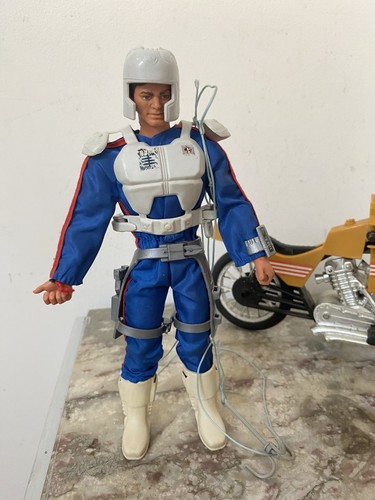 Rare Big Jim Bundle Commando And Its Moto Ref 9269 Loose Mattel 84 No Popy - Picture 14 of 17