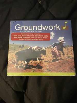 Groundwork: Act To Reduce Hunger SEALED CD Madonna Tom Waits Moby Others