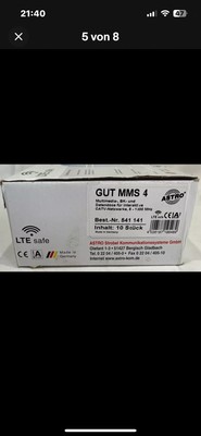 Astro GUT MMS 4, Neu Tv und Data Anschluss