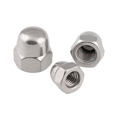 Hutmuttern DIN 1587 SUS Edelstahl VA Hutmutter M4 M5 M6 M8 M10 M12 Hohe Form - Bild 5 von 6