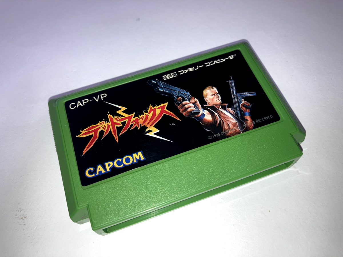 Dead Fox Ningen Heiki Nintendo Famicom FC In Stock CAPCOM 1990 Japan import