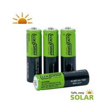 Luxform Lighting AA Rechargeable Battery - 800 mAH NimH 1.2V  (4 Pack)