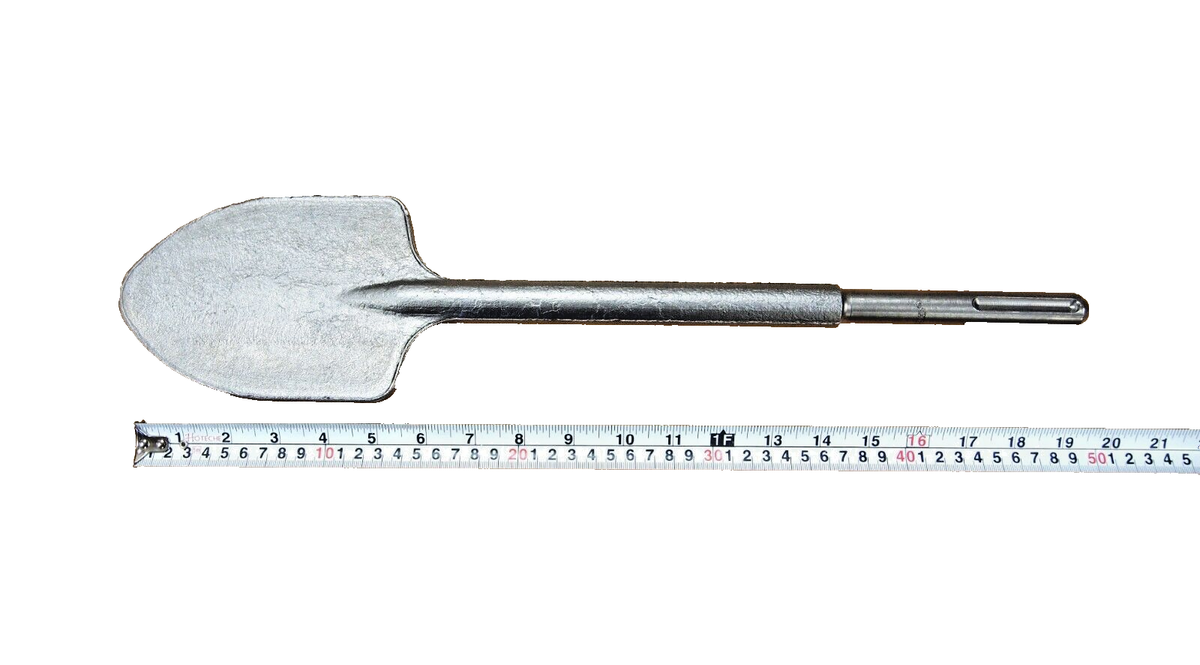 SDS-Max Clay Spade Shovel 4-1/4