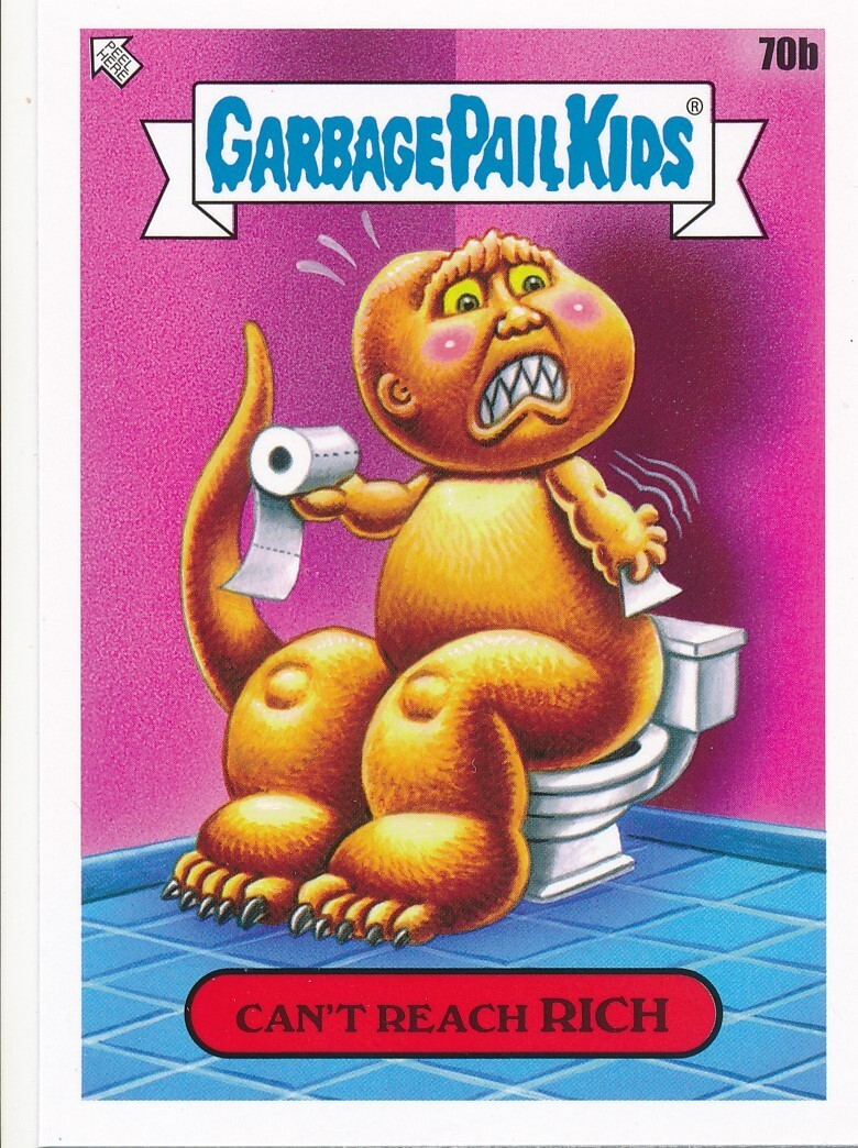 70b CAN'T REACH RICH 2023 GPK Garbage Pail Intergoolactic Mayhem