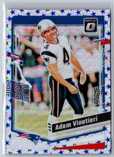2023 DONRUSS OPTIC BLUE STARS ADAM VINATIERI NEW ENGLAND PATRIOTS #128