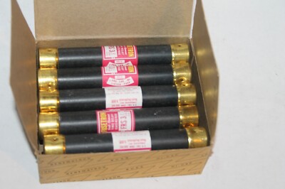 10ct FUSETRON FRS 3-2/10 Dual Element Time Delay K5 Fuse 600V NOS (loc:S)