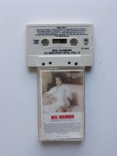 Neil Diamond 12 Greatest Hits,Vol. 2 Cassette Tape Columbia Records