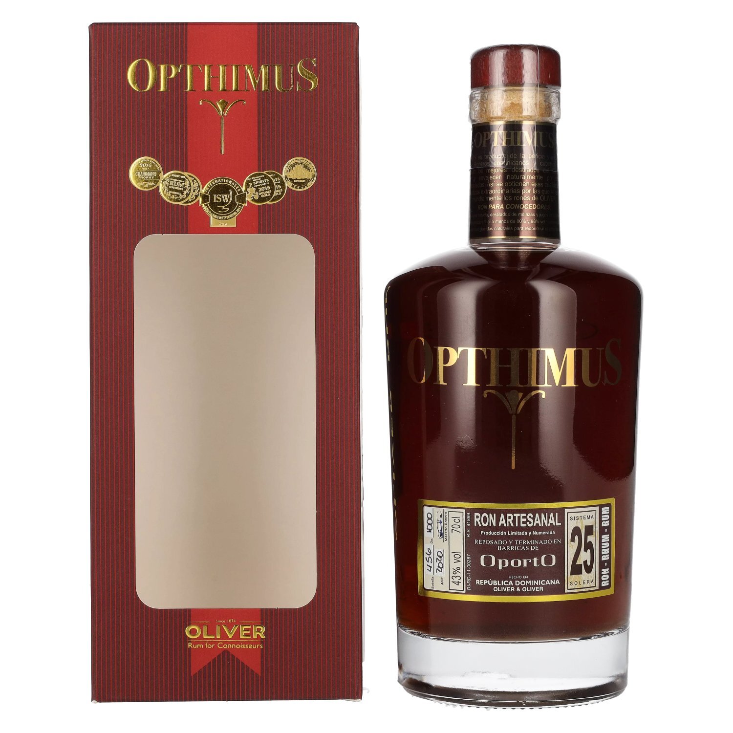 Opthimus 25 Metod Solera OportO Ron Artesanal