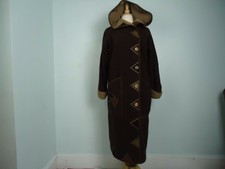 Red Rover Clothing Company Polartec Coat Hooded Pattern Trim Size Xs