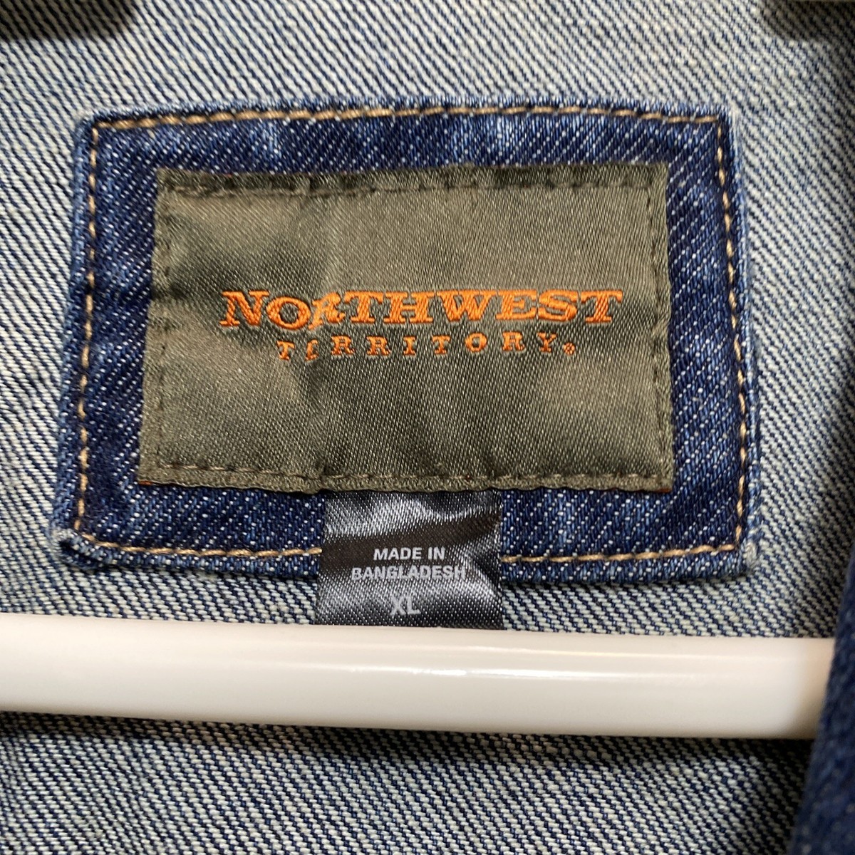 Vintage Northwest Territory: Denim Jean Jacket Blue Size XL 