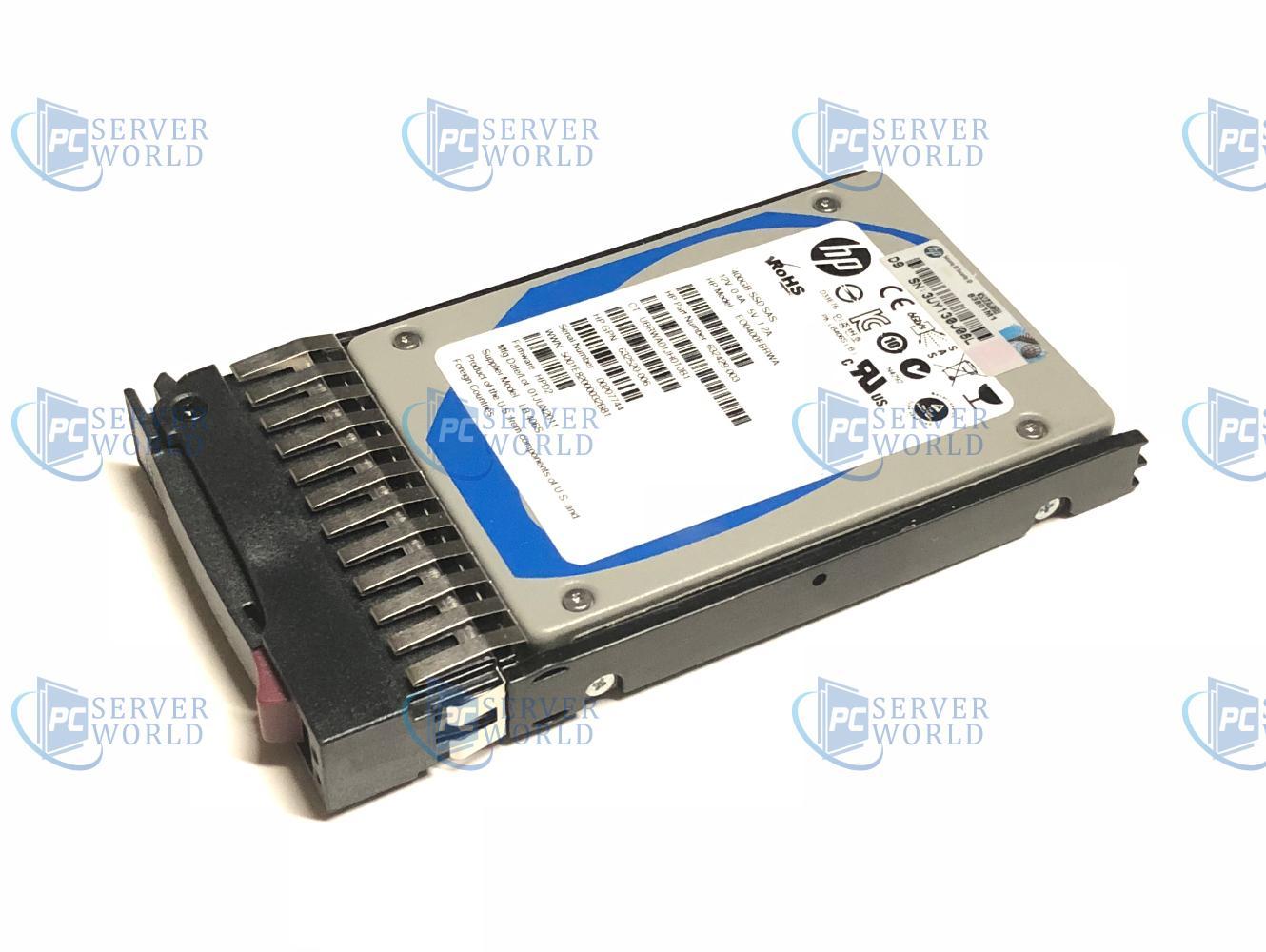632494-B21 HP 400GB 6G 2.5'' SFF SAS SSD HARD DRIVE WITH TRAY 632630 ...