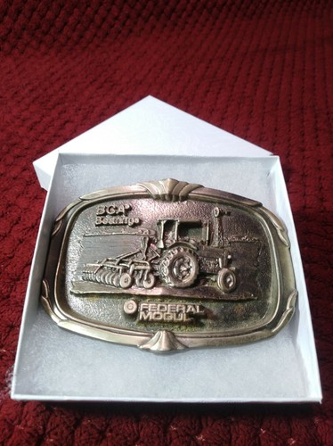 Rodamientos BCA Federal Mogul de colección, hebilla de cinturón, 3,5" x 2,5" - Imagen 4 de 6