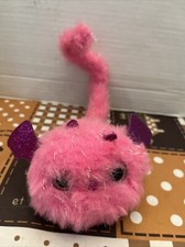 2018 Skyrocket Pomsies: Zoey Plush Wearable Interactive Toy Hot Pink Glittery