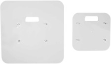 Top Bottom Totem Plates to Make RTP32B/RTP82B into White Stands