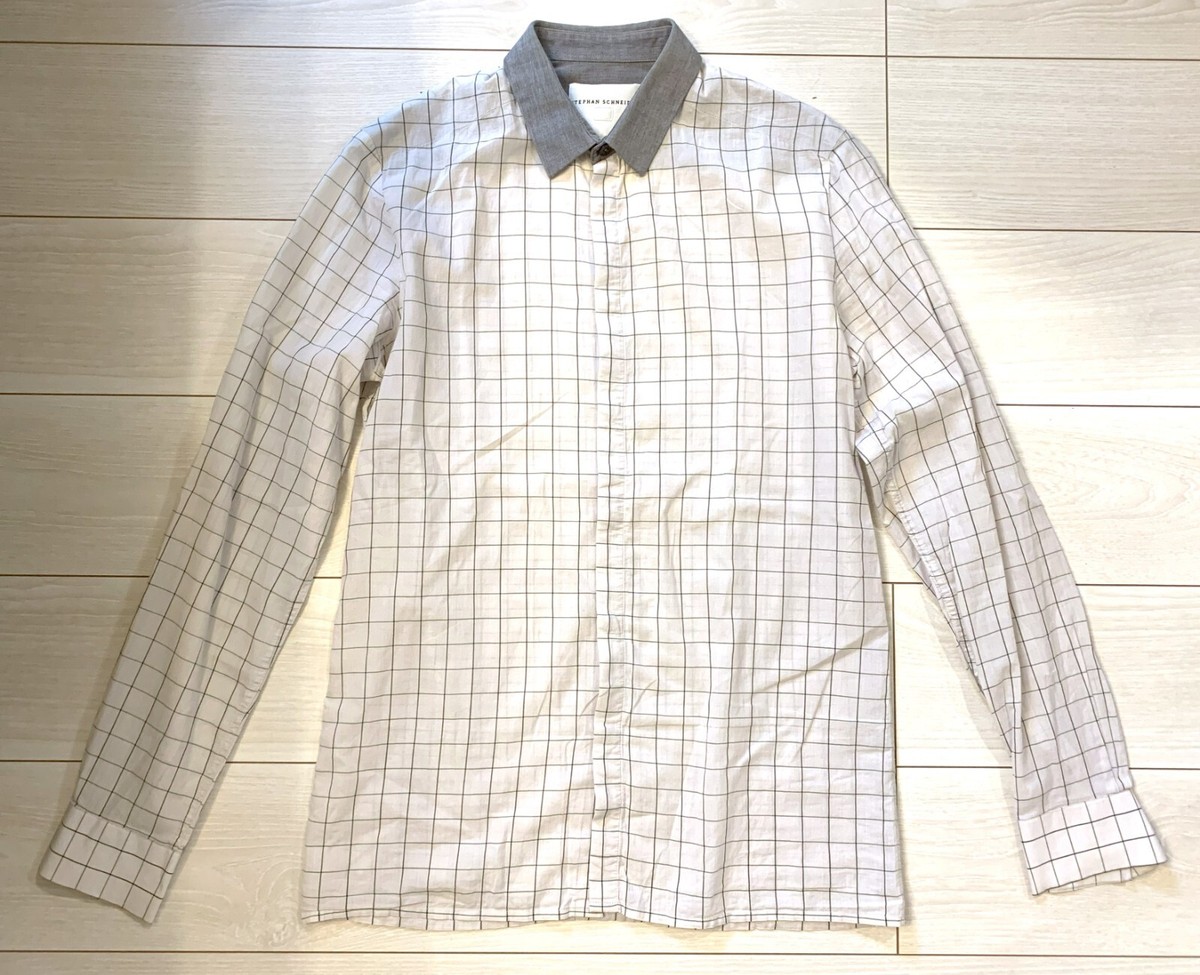 Stephan Schneider knit cotton shirt, made in Belgium, size 4 (M 