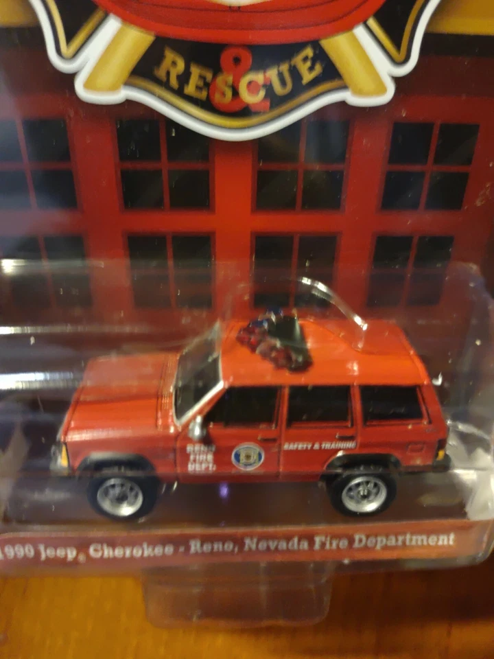 2021 GREENLIGHT 1990 CHEROKEE RENO NEVADA FIRE DEPARTMENT FIRE & RESCUE 🆕 S1 - Image 2 of 4