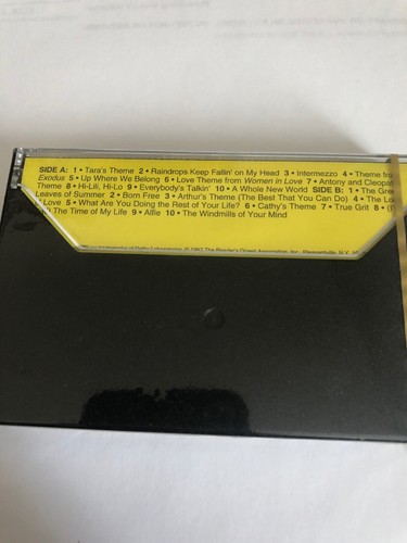 The World's Most Beautiful Melodies Cassette Tape Great Music From the Movies - Picture 4 of 10