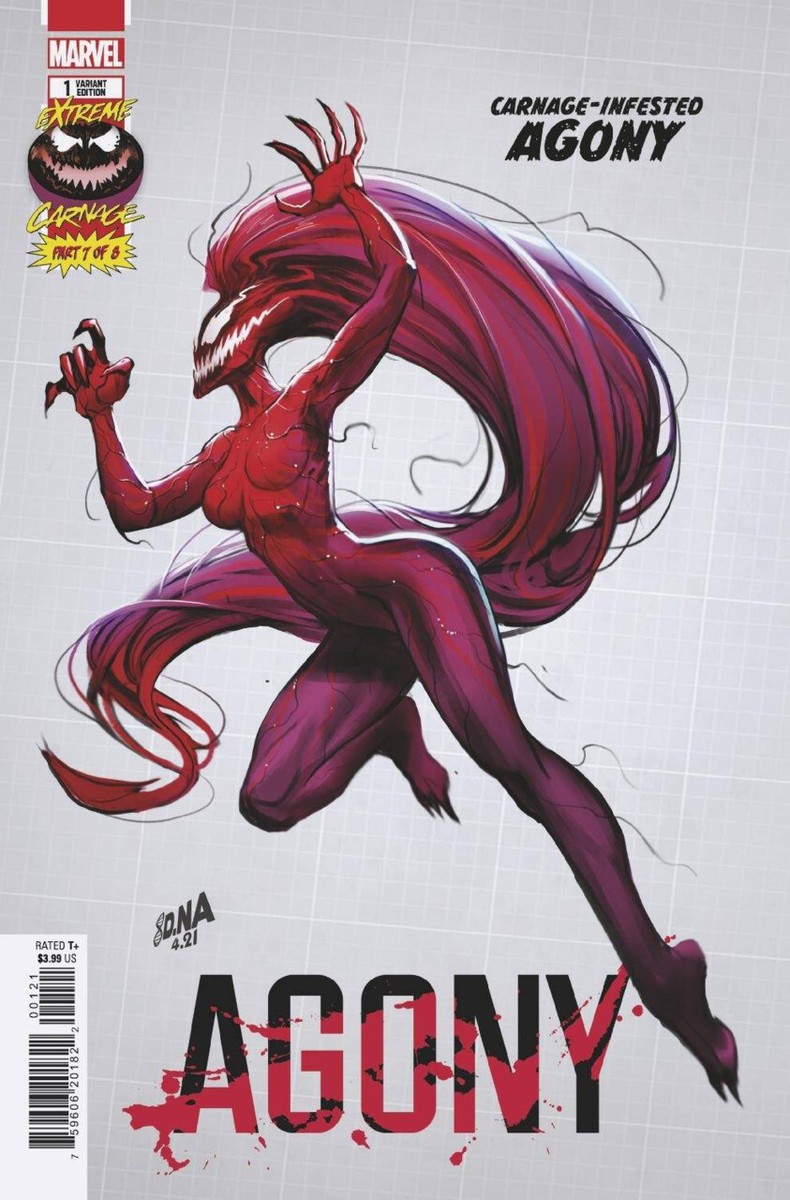 Extreme Carnage: Agony (2021) #1 NM David Nakayama Design Variant