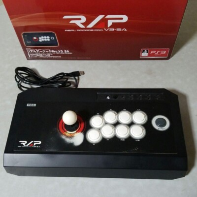 Playstation 3 RAP Real Arcade Pro. V3-SA Fightpad Controller Stick Hori Schwarz