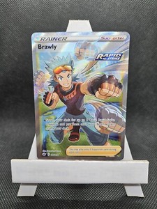 Brawly - 188/198 - Chilling Reign - Full Art Rare Pokémon Card - NM!