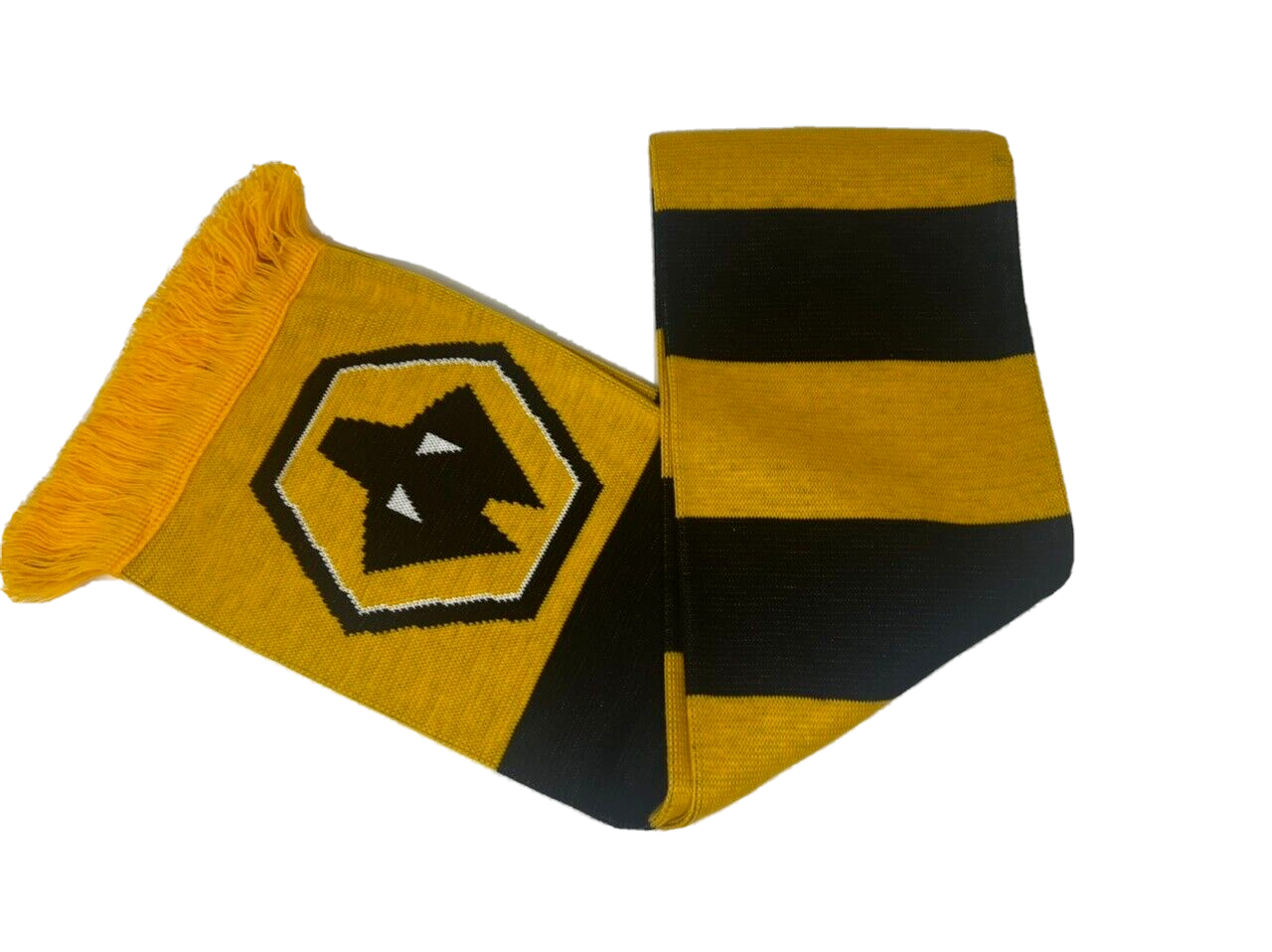 Wolverhampton Bar Scarf Wonderers FC  - Wolves Football Gift Official Licensed