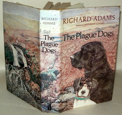 The Plague Dogs: Richard Adams, 1st Ed, 1977 Signed By Author, Hardback / DJ