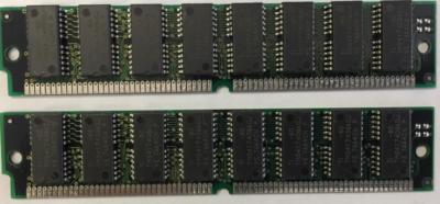 MATCHING 32MB (2 X 16MB) EDO NON-PARITY 60NS SIMM 72 PIN 5V 4X32 MEMORY RAM KIT